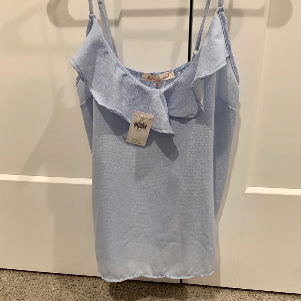 ✨ baby blue tank top!